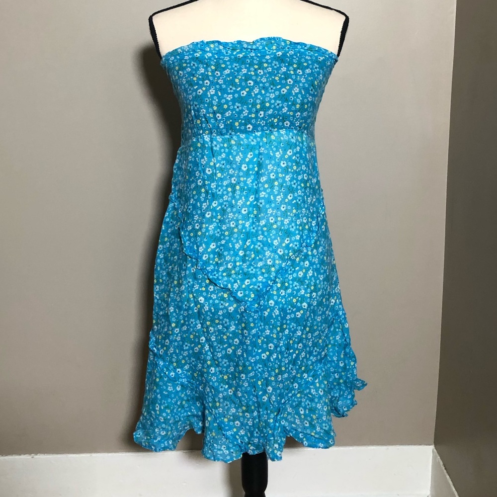 Adorable Flower Lightweight Summer Dress